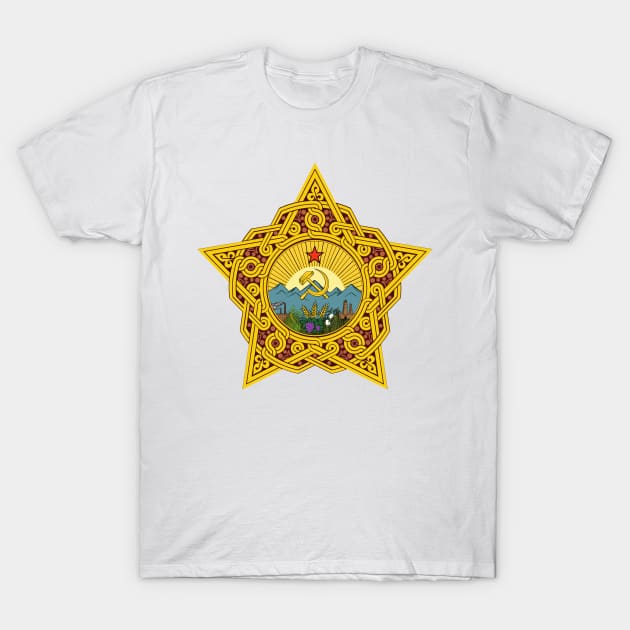 Emblem of the Transcaucasian SFSR (1923-1924) T-Shirt by Flags of the World